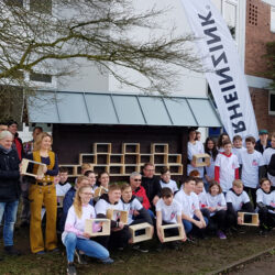 Schöner Wohnen im „Bienenhotel“